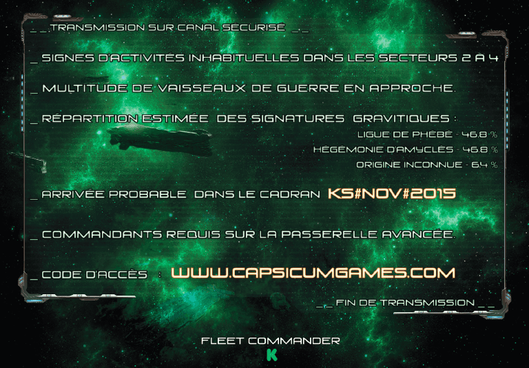 Couverture de l'article : Fleet Commander - Transmission sécurisée