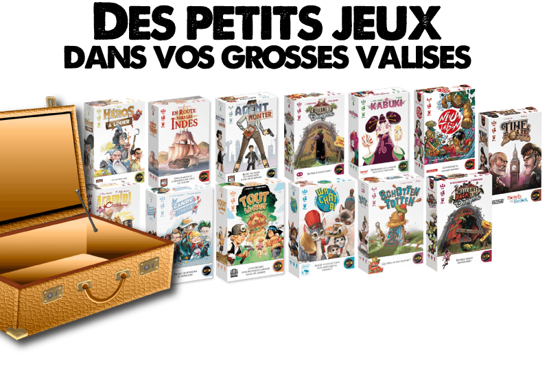 Couverture de l'article : Des petits jeux dans vos grosses valises !