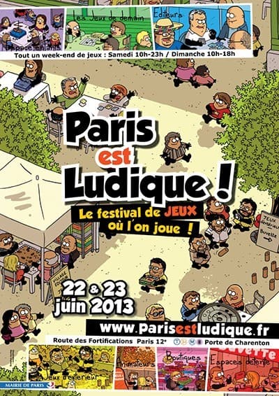 Couverture de l'article : Paris est (toujours) ludique les 22 & 23 juin