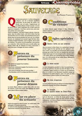 Couverture de l'article : Sept scénarios pour Claustrophobia