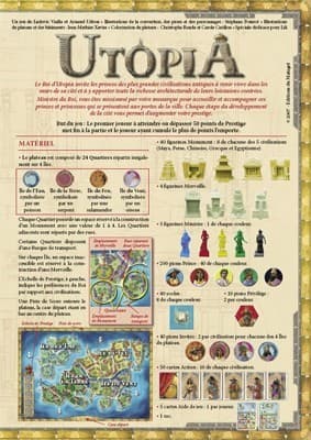 Couverture de l'article : Utopia, la règle est disponible !