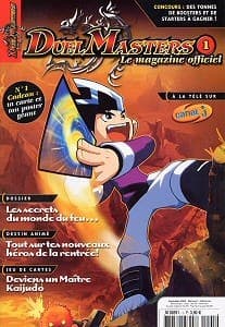 Couverture de l'article : Duel Master la revue en kiosque