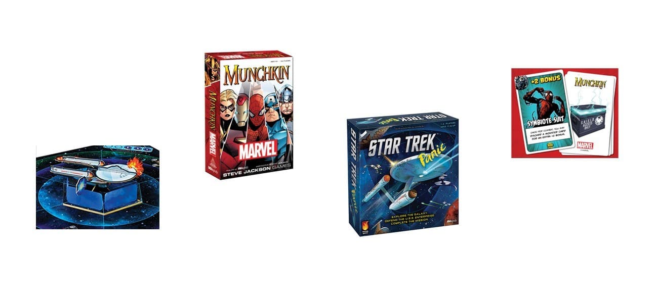Munchkin panique et Star Trek, marre, vêle !