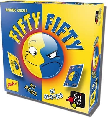 Couverture de l'article : Fifty Fifty : Knizia chez Gigamic