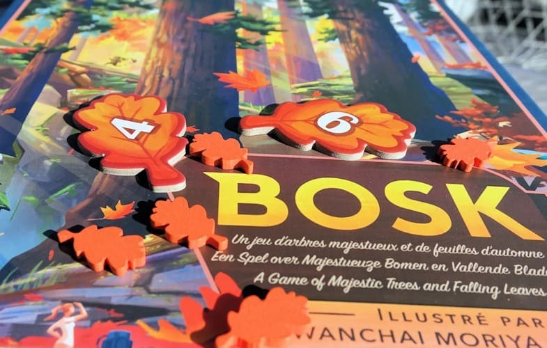 Sur le Vif! Review de BOSK : un régal visuel...mais aussi un très bon jeu de pose!