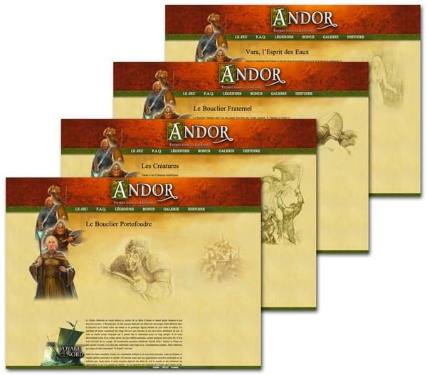 Andor : La légende est en ligne!