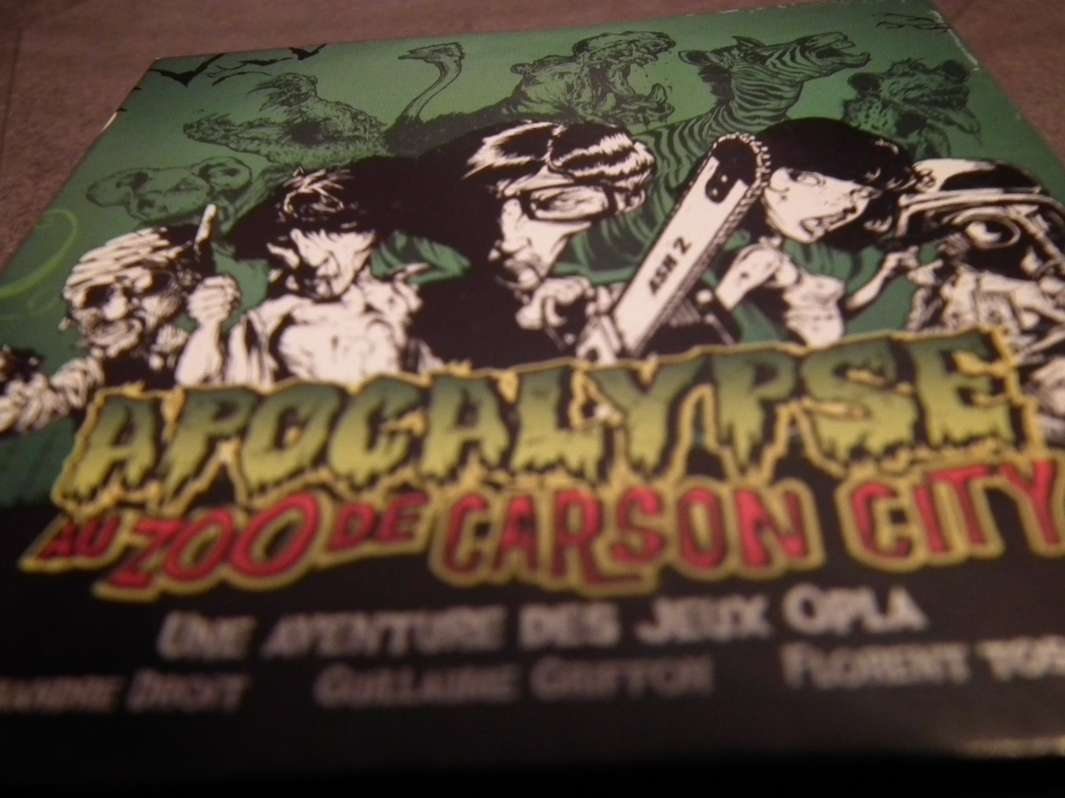 Couverture de l'article : Apocalypse au zoo de Carson City : Un jeu mortel!
