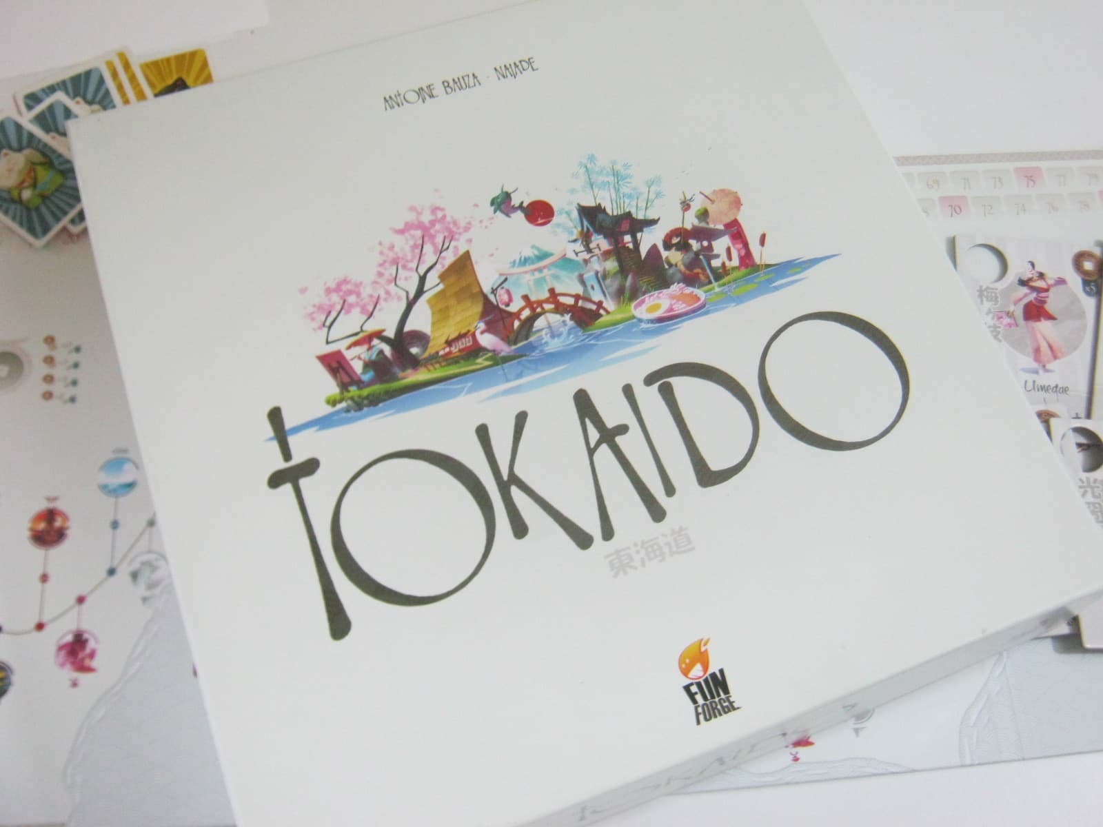 Couverture de l'article : Tokaido le jeu de plateau + preview de l’application