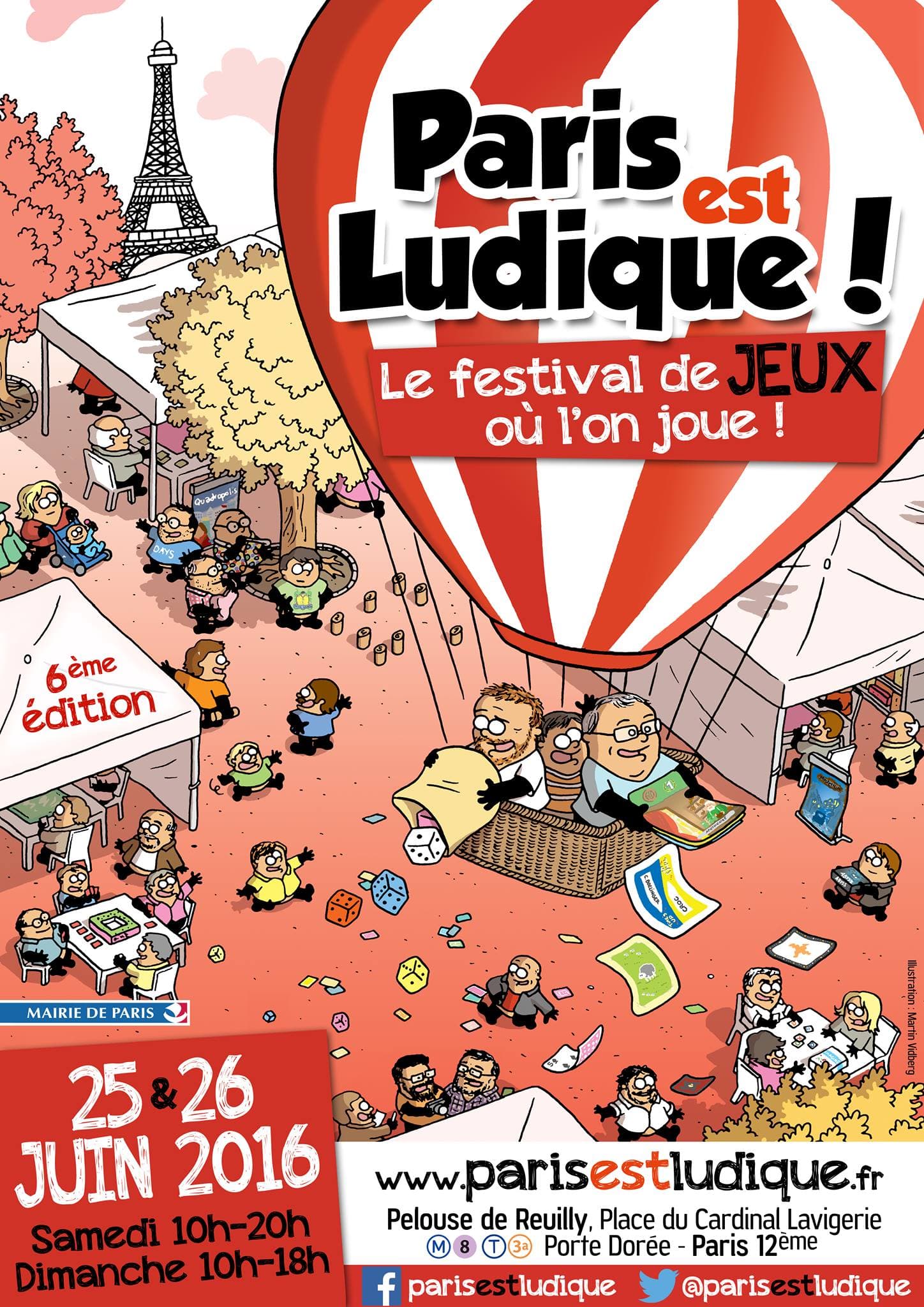 Couverture de l'article : Paris est ludique 2016 - La billetterie en ligne