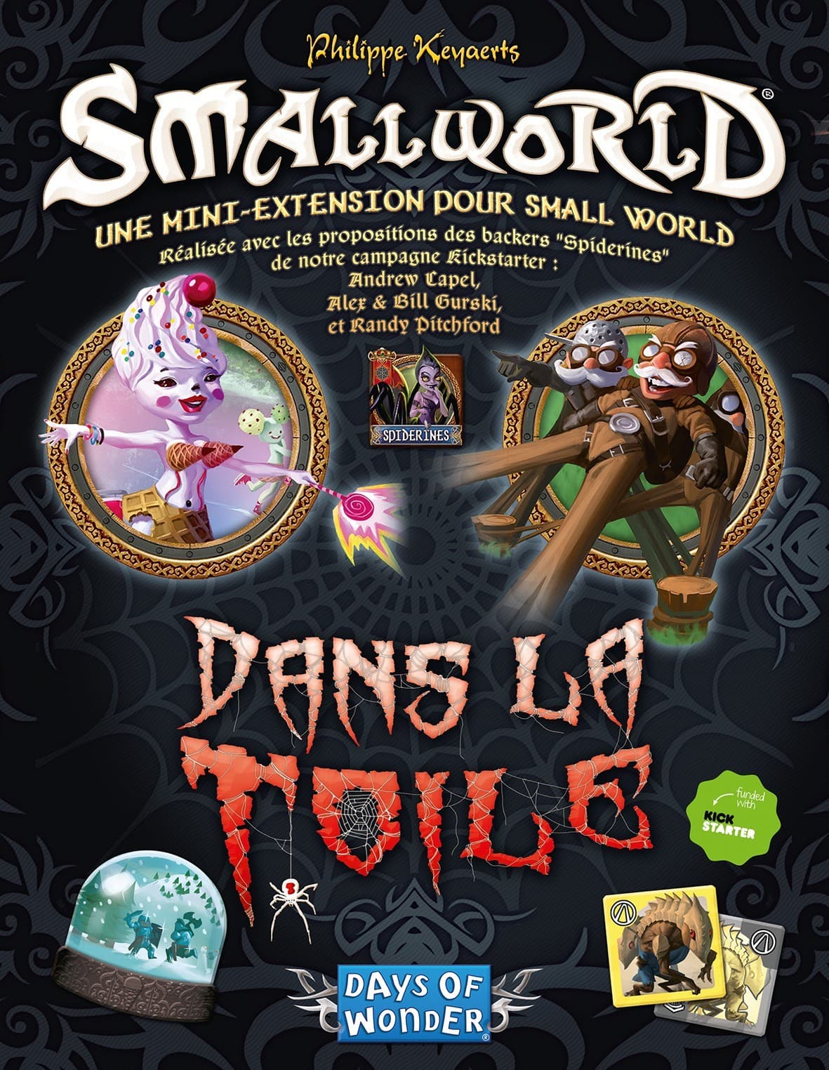 Small World : Dans la toile et sur la toile