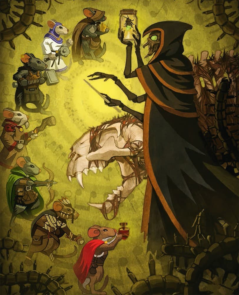 Le coeur de Glorm, la suite des aventures de Mice and Mystics en français