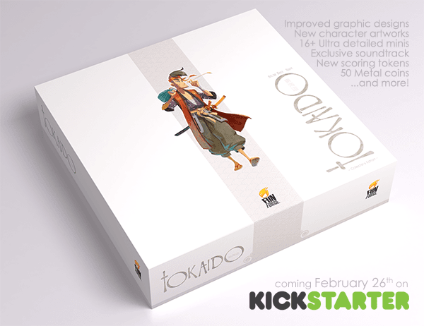 Couverture de l'article : TOKAIDO COLLECTOR sur kickstarter