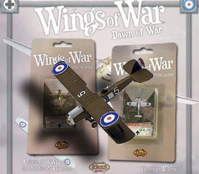 Couverture de l'article : Du  Wings of War en boutique
