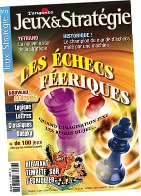Couverture de l'article : N°23 de Tangente Jeux & Stratégie arrive