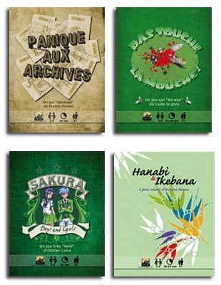 Couverture de l'article : Quatre jeux de cartes annoncés par Les XII Singes