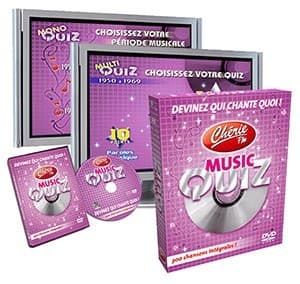 Couverture de l'article : Music Quiz Chérie FM, le jeu sur DVD
