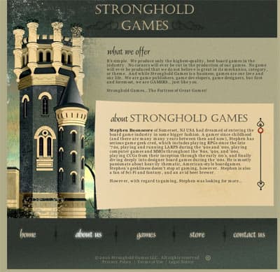 Couverture de l'article : Stronghold, nouveau venu dans l'édition