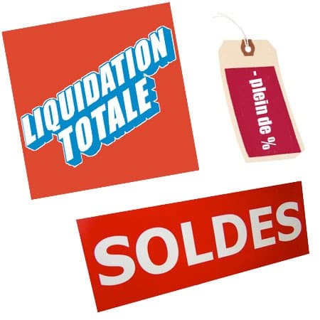 Couverture de l'article : Les soldes de la liquidation !