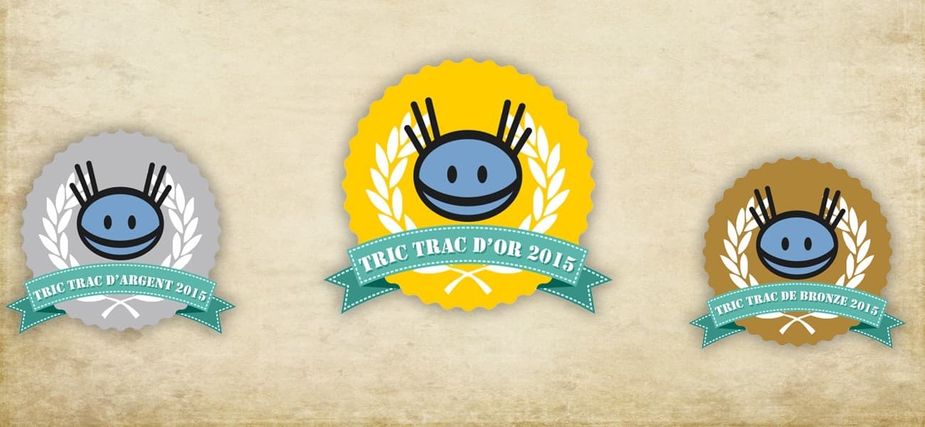 Couverture de l'article : Tric Trac d'Or 2015 : Le vote toutes catégories se termine jeudi 24 décembre à 12h !