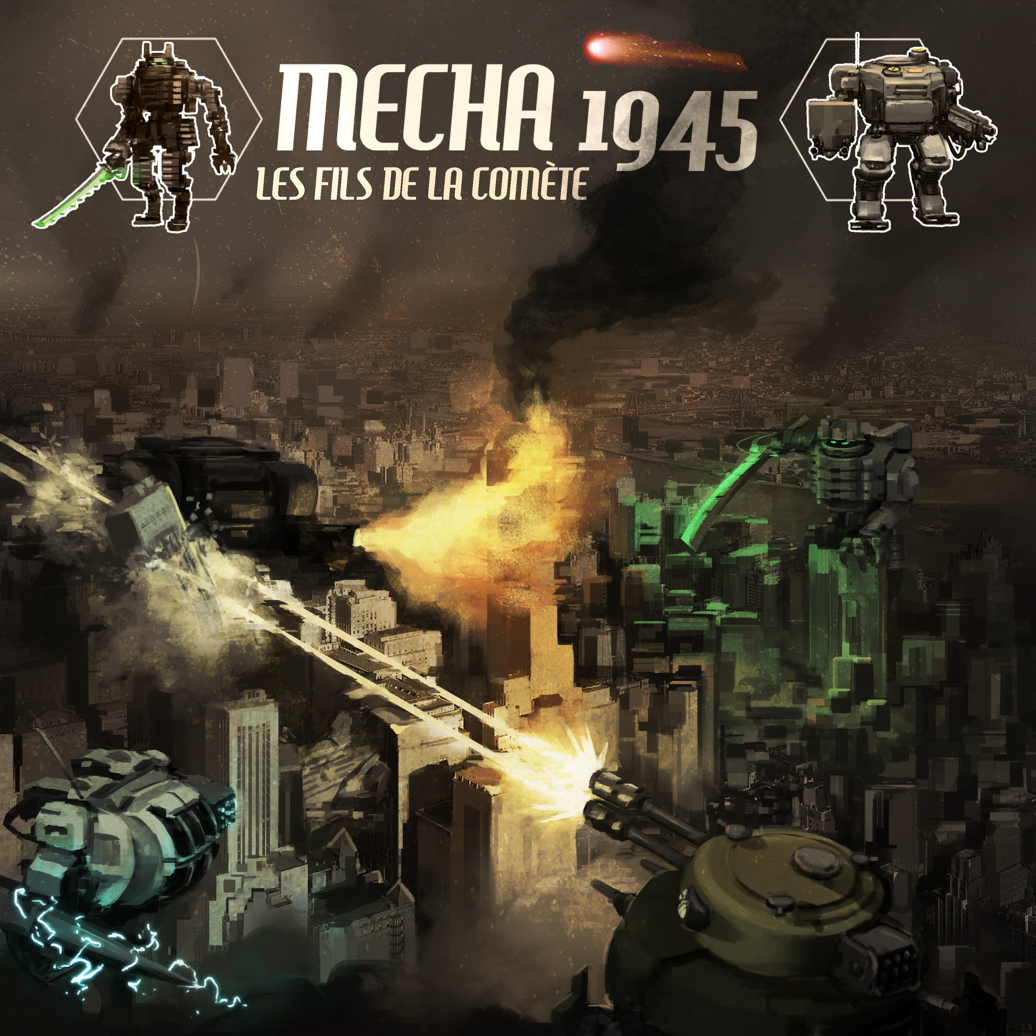 Couverture de l'article : Mecha 1945 V1, en print and play à prix libre !