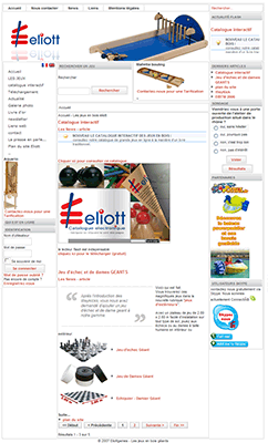 Couverture de l'article : Eliott, des jeux géant en bois