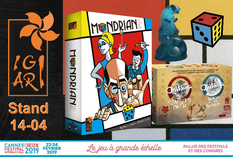 Mondrian et l'extension d'Onitama à Cannes