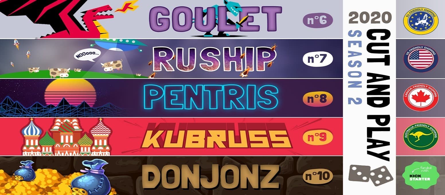 Couverture de l'article : Cut and Play - Saison 2 : à vos marques, découpez... jouez !