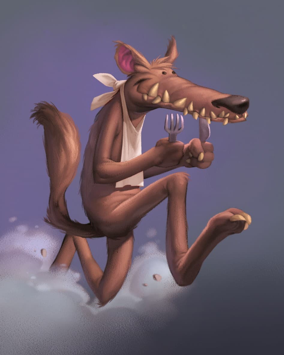 Couverture de l'article : qui a peur du grand mechant loup ? c'est pas vous ?