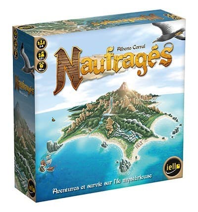 Couverture de l'article : Naufragés, Iello vous dépose sur une île