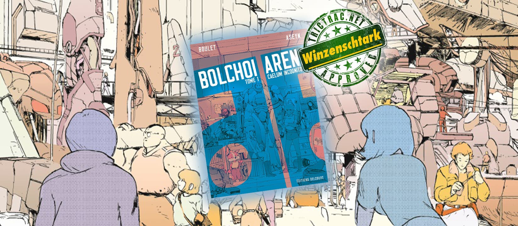Couverture de l'article : Bolchoï Arena : la BD de SF des 80's du turfu