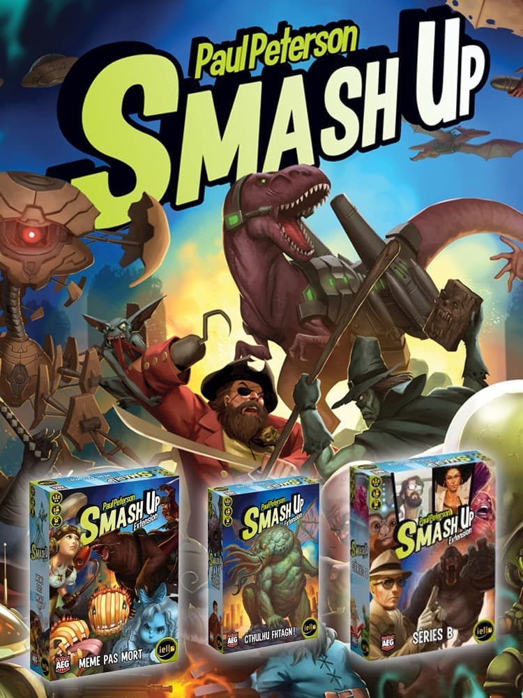exploration ludique : smash up + les extensions
