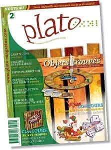 Couverture de l'article : Plato, le N°2 vient de paraitre