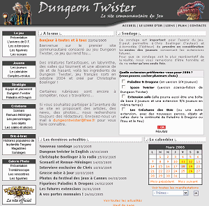 Couverture de l'article : Dungeon Twister, le site communautaire !