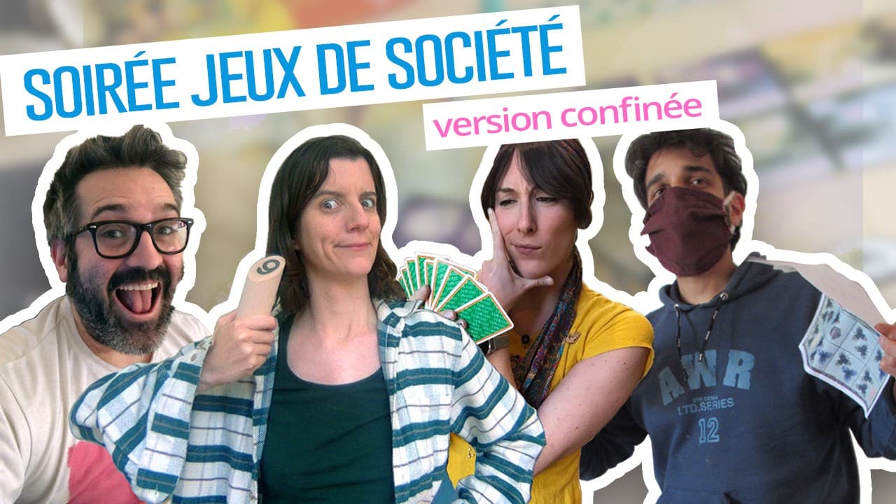 Couverture de l'article : [VIDEO] Les soirées jeux de société... en confinement !
