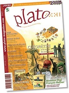 Couverture de l'article : Plato N°5 en kiosque