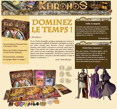 Couverture de l'article : Khronos arrive en boutique !