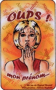 Couverture de l'article : Oups ! mon prénom... chez Carta Games