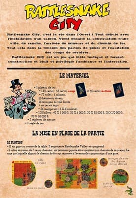 Couverture de l'article : Rattlesnake  City, les règles sur le web