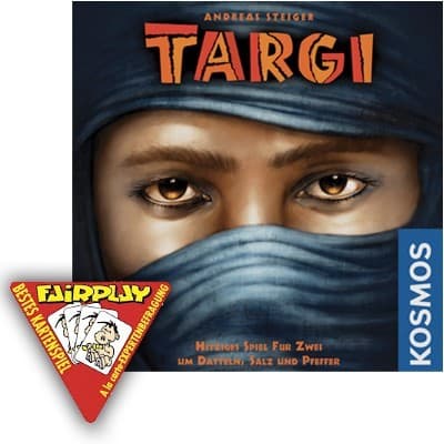 Couverture de l'article : Targi remporte le prix du meilleur jeu de cartes !