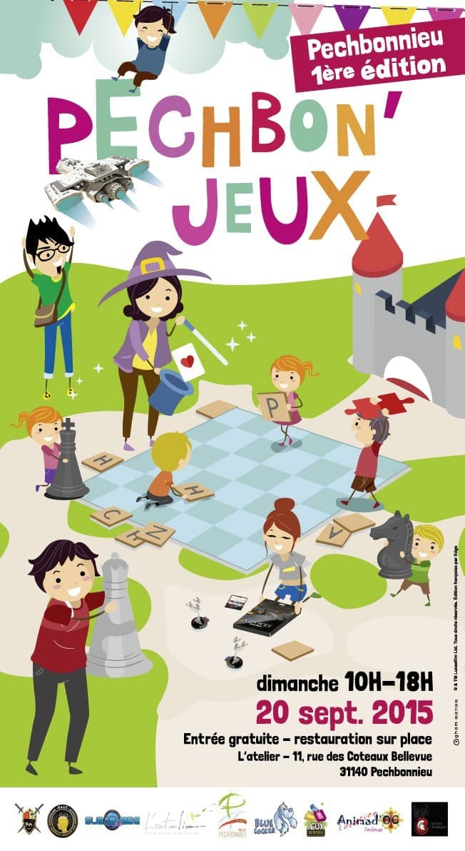 Couverture de l'article : PECHBON'JEUX 1 ERE EDITION !