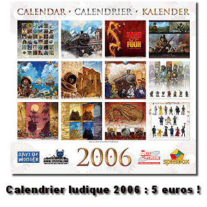 Couverture de l'article : Le calendrier ludique disponible !