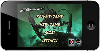 Couverture de l'article : Neuroshima Hex! version 1.10 pour IPhone