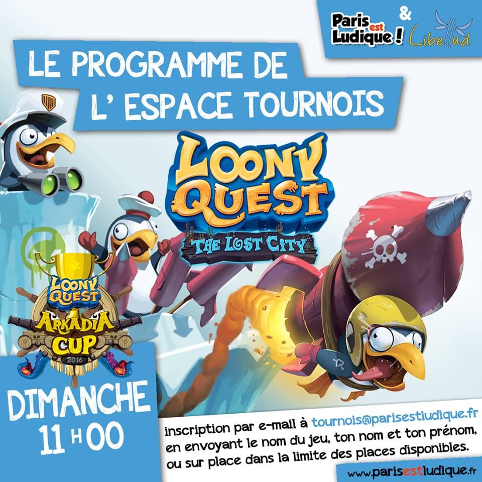 Couverture de l'article : Tournois Loony Quest – Arkadia Cup au PEL, à Bayeux et au FLIP