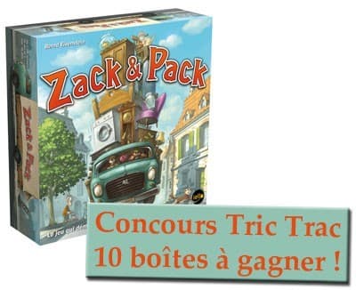Couverture de l'article : 10 boîtes de Zack & Pack à gagner !