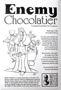 Couverture de l'article : Enemy Chocolatier, un Cheapass Games !