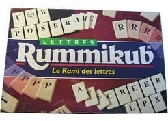 Boîte du jeu : Rummikub Lettres