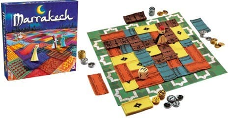 Boîte du jeu : Marrakech