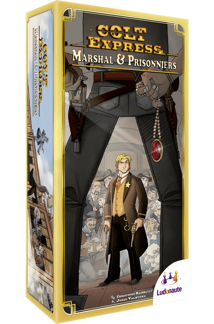 Boîte du jeu : Colt Express : Marshal & Prisonniers