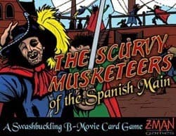 Couverture de The Scurvy Musketeers of the Spanish Main