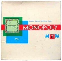 Boîte du jeu : Monopoly